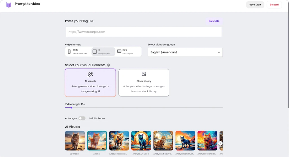 Add video effects, music, sound effects, and more to match your branding